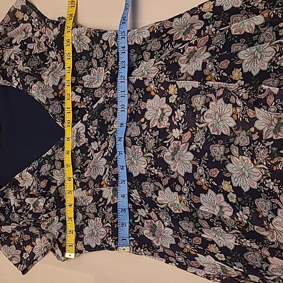 LIKE NEW Altar'd State Floral Print High Low Floral Short Sleeved Dress - Picture 10 of 12